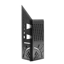 3D 3d 펜새로운 도착 목공 게이지 눈금자 3D 연귀 측정 사각형 측정 도구 45도 및 90도 목수 연필, 06 Black ruler