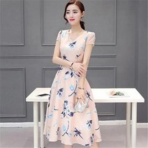 보헤미안 원피스 베이비핑크 꽃무늬 미시룩 히피룩 중년 여성 휴양지 빅사이즈 바캉스 휴가 데일리룩 자연주의