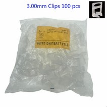 타일 기계 화장실 벽 공사장 인테리어 최고의 전문 타일 레벨링 시스템 1/1.5 /2 /2.5/3 MM 흰색 클립, 09 3.00mm Clips 100 pcs