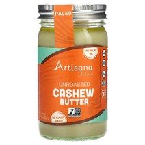 이지몰 Artisana (아티사나) Naturals Unroasted Cashew Butter 14 oz (397 g) No.98072, 기본