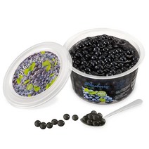 Original Popping Boba 오리지날 팝핑보바 버블티 후르츠 펄 블루베리맛 450g