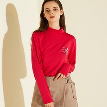 김영주골프 남녀골프웨어 목폴라 소프트 기모티셔츠