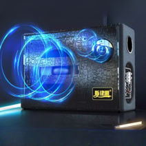 자동차 우퍼 카오디오 시트 카앰프 카스테레오 서브, 10인치 표준 패키지x블루투스 포함