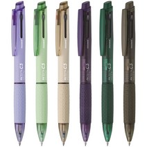 모나미 FX ZETA C3 3색 볼펜 낱개 / 0.5mm / 0.7mm / 유성볼펜 / 다색 볼펜 / 고무그립 / 부드러운 필기감 / 노크타입 / 클립 장착, 0.7mm 카키 브라운