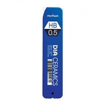 OFS227402문화)다이아 세라믹샤프심 (0.5mm/HB/45본)-다스 (12개입)