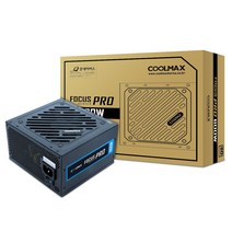 마이크로닉스 COOLMAX FOCUS PRO 600W PC 파워 서플라이