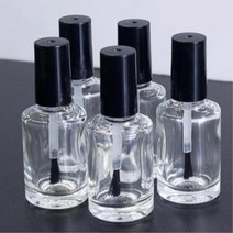 시온잉크보관 15ml 매니큐어 용기 5개 미니 DIY키트 네일아트 케이스 공병