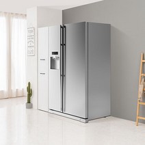 주방 슬라이딩 틈새장 간식수납 바퀴달린 얇은 부엌 홈바 탕비장 조립식 학교, 화이트