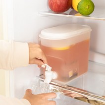 미니 워터바 음료 주스 생수 디스펜서 수도꼭지 물병, 3.5L, 3.5L