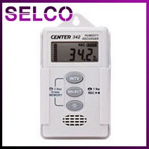 CENTER 데이터로거 온습도계 CENTER342 온습도기록계, 1개