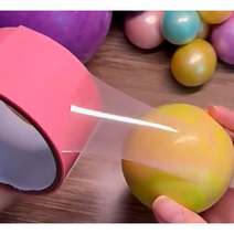엘제이글로벌 찐득볼 테이프공 만들기 4.8cm 5롤 알뜰세트, 찐득볼 5세트(30개)