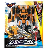 또봇V 슈퍼드릴러 로봇장난감, 혼합색상