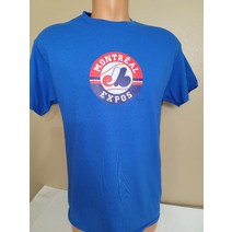20821 MLB Team Apparel MONTREAL EXPOS 빈티지 Throwback저지 셔츠 ROYAL NEW