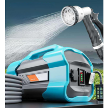 우물 모터 윌로펌프 소형워터펌프 농업 가정용 자흡식, 강력한 수명 128AH+20m 콘센트 파이프