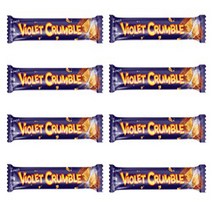 Violet Crumble Shattering Chocolate Coated Honeycomb 8 Count, 1