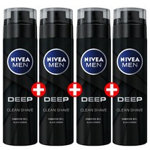 니베아 맨 딥 쉐이빙젤 200ml X 4개 / 면도크림