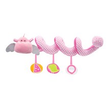 어린이 유모차 매다는 인형 장난감 아기 딸랑이 교육 완구 어린이 활동 나선형 침대 유아 침대 벨 아기, 05 Pink dragon