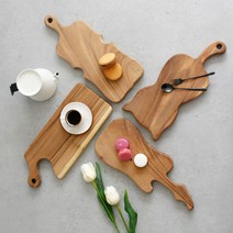 레인트리 플레이팅 도마 4type 통원목 주방 우드 인테리어 소품 디자인 아이디어 상품, 바이올린소