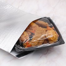 은박보온팩 접착식(소) 50개 보온봉투 안전포장봉투