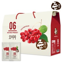즙쟁이 오미자즙 1박스 30포 오미자주스 오미자차 오미자원액