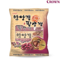 크라운 밤양갱 50g x 4p + 팥양갱 50g x 4p, 2세트