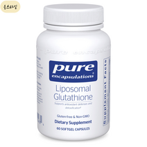 [해외] 퓨어 인캡슐레이션 리포조말 글루타치온 Glutathione 60캡슐 리포좀 리포솜 미국직구, 60개, 1개