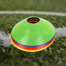 축구훈련용 스텝레더 접시콘 체력훈련교구 미니꼬깔콘 노랑, 빨강