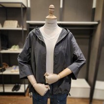 보니스팍스 NC02 7부 후드 점퍼형 재킷 C31JK010