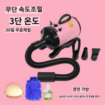 펫드라이룸 반려동물 드라이기 고양이 반려견 기계 털말리는 강아지, 핑크