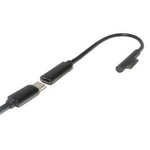 마이크로 소프트 서피스 프로 6/5/4/3 용 USB C 타입 충전기 어댑터 케이블 코드, 한개옵션0