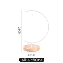 공장 현물 도매 이끼 식물 미경관 생태병 철골 G형 나무 밑 유리병 공예 철골, 55개 이상 (유리병 및 식물 제외), 스몰 사이즈 화이트【11.5*28cm】