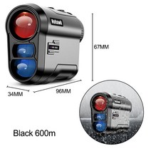 골프거리측정기 버디 미니거리 골프 레이저 거리 측정기 1000M LCD 야생 동물 사냥 정찰 카메라 15M 야간, 03 D 600M