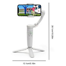 셀카봉 스탠드 360 도 자동 추적 삼각대 짐벌 휴대용 용품 2200mAh FPV 홀더 비디오 녹화용, 01 M1