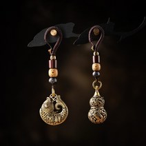 LUMANOKI 길상여의 행운 재물복 키링세트, 1