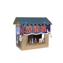 공간박스캣타워 고양이 아지트 보금자리 캣타워 선반, 크리스마스 스페셜 - 진저브레드 하우스