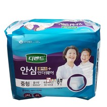 유한킴벌리 디펜드 안심플러스언더웨어 중형x9개입 /