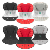 (특허획득)바른자세의자 밸런스체어 냉.온찜질팩기능 체형보정 허리보정 좌식의자 추석선물, 블랙, 그레이