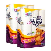 아이티슈 3겹 뉴 땡큐 16m 30롤 x 2팩 화장지 휴지 두루마리 롤