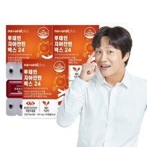내츄럴플러스 루테인 지아잔틴 맥스24 60캡슐 / 최대함량24mg 베타카로틴 식물성미니캡슐, 60정, 3개