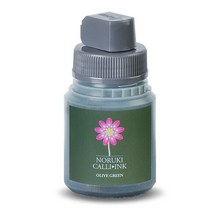 노루귀 캘리 잉크 표준칼라 12색 100ml, 07 올리브 그린, 1개