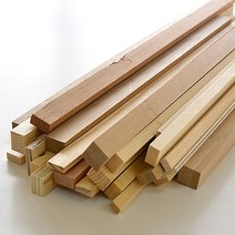 아이베란다 목재 자투리 쫄대묶음 나무쫄대 각목 DIY 몰딩 합판, 미송옹이패널 목재자투리(20개)