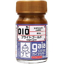 gaianotes 가이아노츠 010 [가이아컬러 브라이트 골드 15ml 메탈릭], 단일