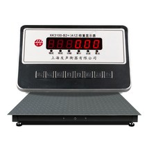 플랫폼 무게 톤백 저울 전자 파렛트 농장 공장 계량기, 3톤 1.2미터 x 1.5미터 (두께 5mm)