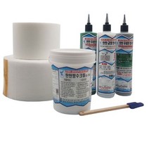 탄탄방수크림 방수제 균열방수 우레탄방수 보강포 모음 옥상 바닥 욕실, 탄탄방수크림 1.2kg