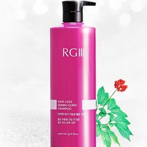 RG3 탈모 완화 샴푸 1000ml 무실리콘 탄력 홍삼 머스크향, 1개