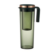1200ML /콜드 브루어 이중 사용 필터 커피 & 티 포트 에스프레소 아이스 드립 메이커 물통 물병케이지, 02 green