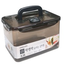 락앤락 숨쉬는 김치통 그레이, 4.5L, 1개