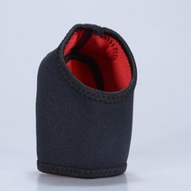 족저근막염 보조기 보호대 발바닥 통증 치료 랩 발 뒤꿈치 통증 완화 슬리브 힐 보호, 검은색
