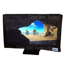 Comp Bind Technology Dell Inspiron 23인치 및 23.8인치 터치 스크린 올인원 컴퓨터 모니터 정전기 방지 방수 커버와 호환되는 전면 투명 마린 블랙