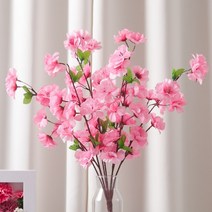 봄내음 진달래 부쉬 53cm FAIAFT 조화 꽃 인테리어 소품 봄꽃, 핑크547616 35